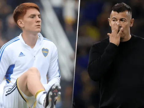 La charla mano a mano que tuvieron Almirón y Barco en el entretiempo: "Colo tenía razón"