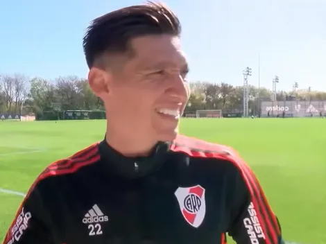 Kranevitter, fascinado con el estado físico de otro jugador de River: "Hay que preguntarle qué toma"