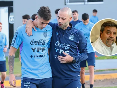 Caruso Lombardi le metió mucha presión a Mascherano en el Mundial Sub-20