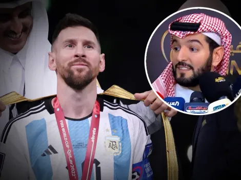 Al presidente del Al-Hilal le hablaron de Messi y contestó sin filtro: "Lo encontrarán en..."