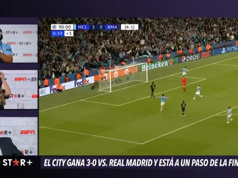 VIDEO | La gran reacción del Kun Agüero tras el gol de Julián Álvarez a Real Madrid