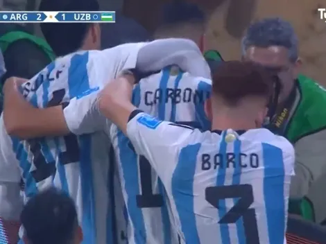 VIDEO | El tremendo golazo de Carboni para que la Selección se imponga ante Uzbekistán