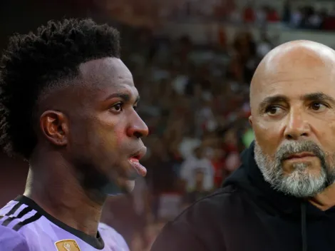 Sampaoli y un contundente mensaje para Vinicius Jr tras sufrir actos racistas en España