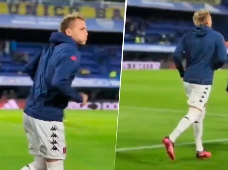 VIDEO | Así recibieron a Retegui en La Bombonera