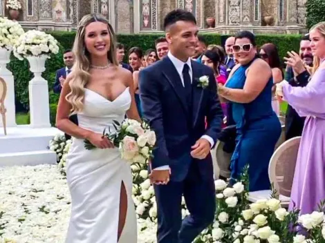 Casamiento de Lautaro Martínez: dónde fue y qué jugadores de la Selección Argentina fueron