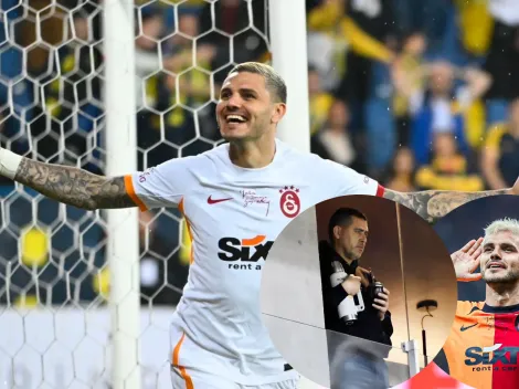 VIDEO | Icardi clavó un golazo, sacó campeón a Galatasaray y festejó a lo Riquelme