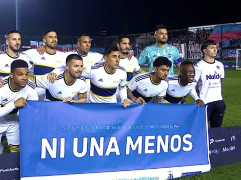 "Ni una menos": la foto del plantel de Boca que indignó a todos en las redes