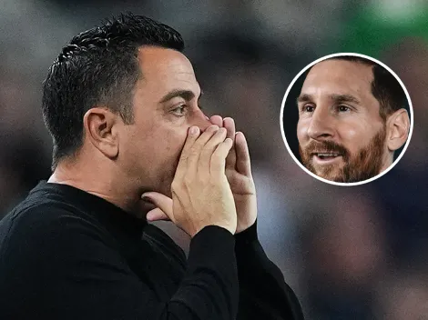 Xavi volvió a llamar a Messi por teléfono y reveló qué le dijo
