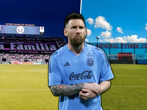 Como el de Arsenal: la llamativa capacidad del estadio donde jugaría Messi como local en la MLS