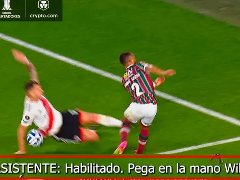 El audio del VAR de la polémica que reclamó todo Fluminense ante River