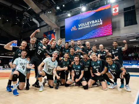 FINAL: Derrota de Argentina contra Brasil en el Clásico por la Liga de Naciones de Voleibol 2023