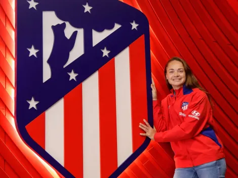 Ella sí sigue: el Atlético Madrid le renovó el contrato a Estefanía Banini