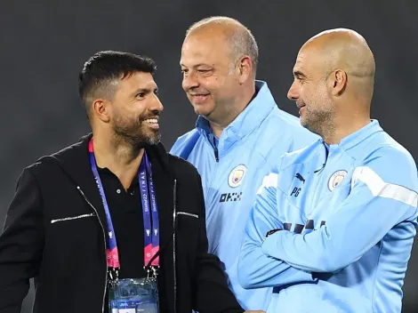 Agüero: "Para mí, Haaland hace un gol de cabeza"