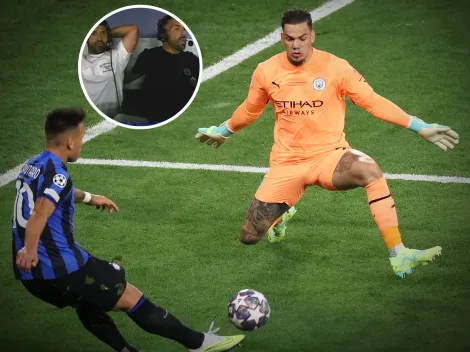 VIDEO | "Nooo": la increíble reacción del Kun Agüero y Tévez tras el errado de Lautaro Martínez