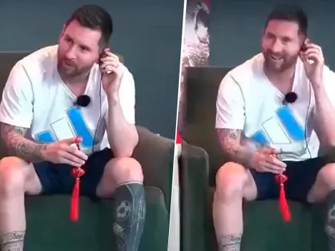 El desopilante VIDEO de Messi hablando en chino