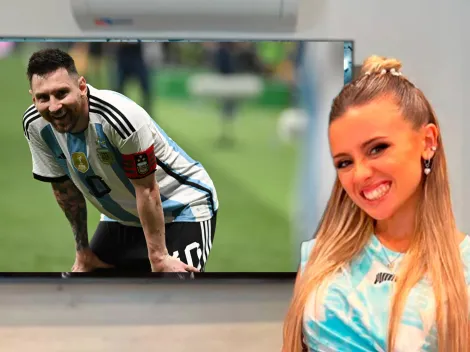 La jugada de Messi ante Australia que enloqueció a Morena Beltrán