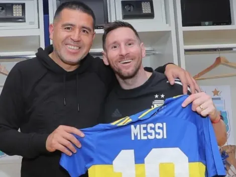 "Hay gestiones en el club para que Messi se ponga la camiseta de Boca"