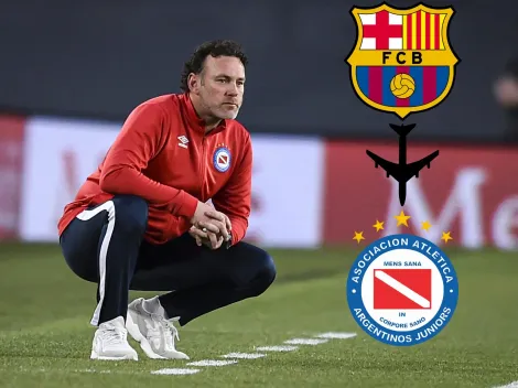 Refuerzo de lujo para Milito: Una promesa de la Selección dejó el Barcelona y jugará en Argentinos Juniors