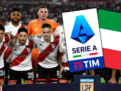 "Está interesado": un club de la Serie A puso los ojos en un jugador de River