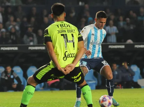 Racing se durmió: lo ganaba bien, pero Barracas Central se lo empató con uno menos