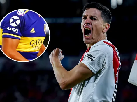 Nadie lo puede creer: luego de irse mal de Boca, se grabó festejando un gol de River