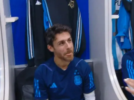 VIDEO | Desopilante: a Aimar quisieron ponerle unas ojotas de Boca y esto hizo