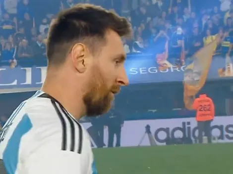 VIDEO | El inesperado canto de los hinchas de Boca: "Messi, me tenés que perdonar..."