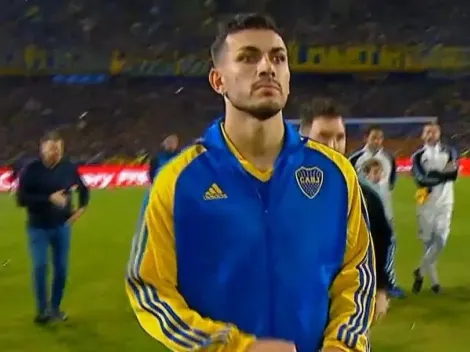 "Voy a volver": Paredes dejó helados a los hinchas de Boca en plena despedida de Riquelme