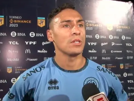 Descendió con River, juega en Belgrano y le preguntaron qué le dijo Farré: "Con esas cosas..."