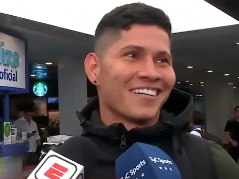 A Campuzano le preguntaron si le gustaría cruzarse con River y respondió sin filtro: "Que nos toque..."