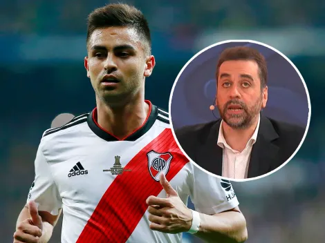 Distasio ilusionó a todo River por la vuelta del Pity Martínez: "Si Al-Nassr..."