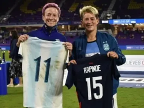 El retiro de la leyenda: el día que Megan Rapinoe apoyó a la Selección Argentina