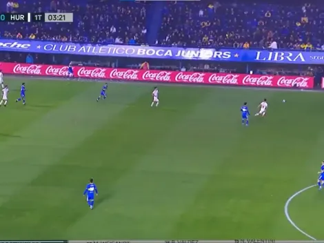 VIDEO | Valdez fue otra vez protagonista de una jugada que nadie en Boca puede creer