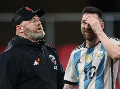 Rooney le dio la bienvenida a Messi a la MLS, pero recibió burlas como respuesta