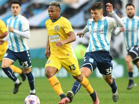 En un final para el infarto, Racing y Rosario Central igualaron en Avellaneda