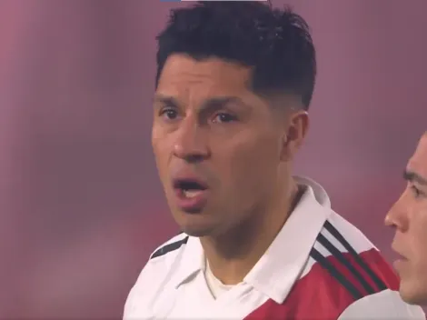 No se vio: la frase de Enzo Pérez a sus compañeros en pleno recibimiento de River