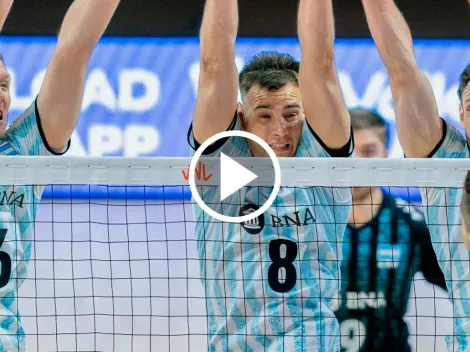 ¿Cómo salieron Argentina vs. Italia por la Liga de Naciones de Vóley 2023?