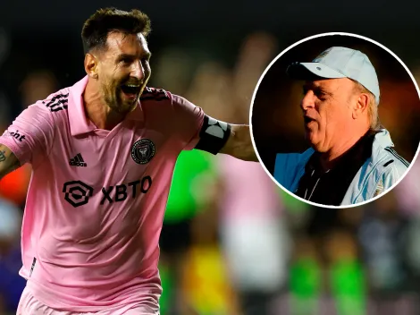 El emotivo mensaje del Coco Basile para Messi tras su gol de tiro libre: "Pibe..."