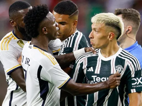 Lisandro Martínez se peleó con todo Real Madrid, pero lo terminaron elogiando