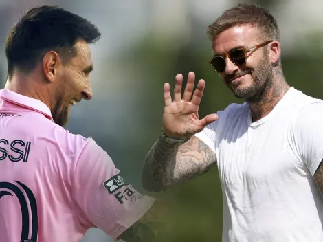 Así se enteró Beckham que Messi había aceptado la oferta de Inter Miami