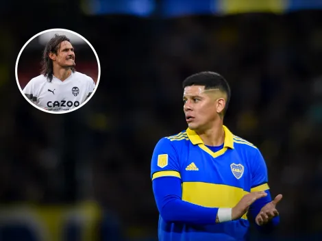 Del archivo | La vieja frase de Rojo sobre la llegada de Cavani a Boca: "Le prometí que..."