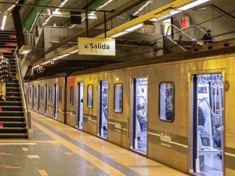 Anuncian paro de subtes: cuándo es y cuáles son las líneas afectadas