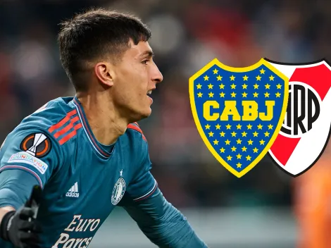 ¿Otro hincha de River? Los viejos posteos de Bullaude, hoy titular en Boca