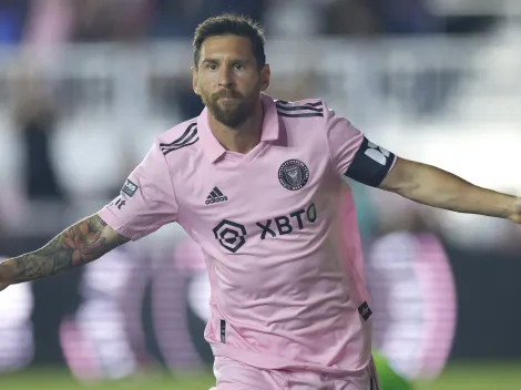 Es furor: el nuevo FESTEJO de gol de Messi en Inter Miami