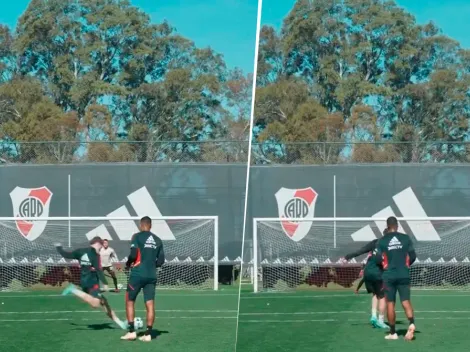 VIDEO | El gol de Colidio que volvió loco a los hinchas de River: "No chau"