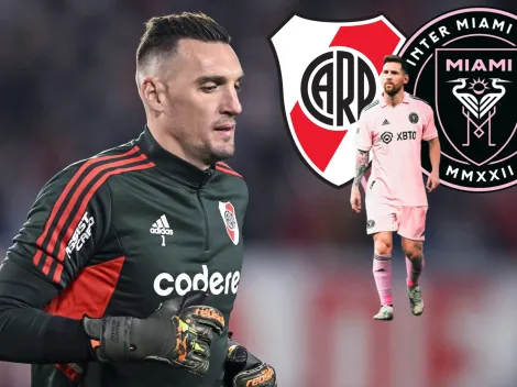 ¿Armani se junta con Messi? desde el entorno del arquero de River admitieron que "hay rumores"