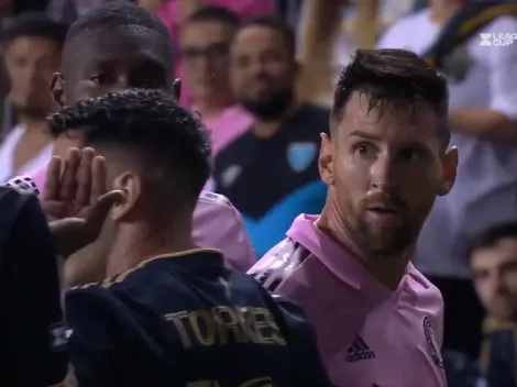VIDEO | Messi desató su furia para defender a un compañero: "¿Cómo lo vas a patear así?"