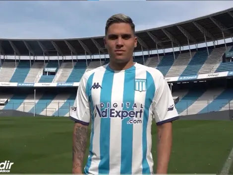 Racing calienta la serie con Boca: el provocador video con el que presentó a Juanfer Quintero