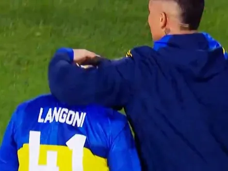 VIDEO | El desgarrador llanto de Langoni tras el triunfo de Boca: ¿Volvió a lesionarse?
