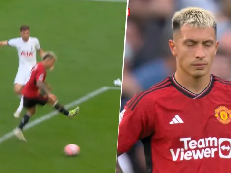 VIDEO | BLOOPER y gol en contra de Lisandro Martínez en Manchester United